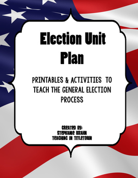 Preview of Election Resources & Printables