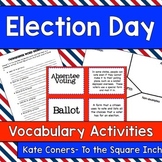 Election Day Vocabulary
