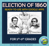 U.S. History: Election of 1860 COMPLETE Lesson Plan for 5t