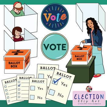 Preview of Elections and Voting Clip Art