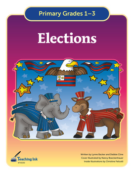 Preview of Elections (Grades 1-3) by Teaching Ink