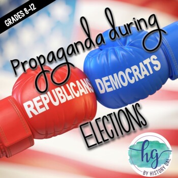 Preview of Elections: Propaganda in Politics {Freebie!} (Print and Digital)