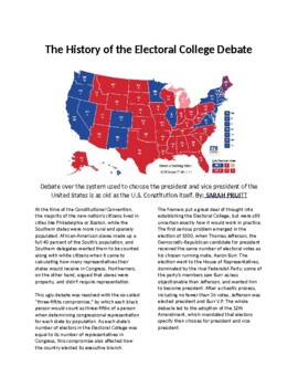 Preview of Elections: The Electoral College Debate