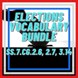 Elections Vocabulary Bundle
