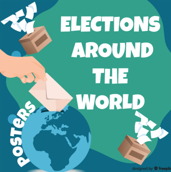 Preview of Elections and Voting Around the World- Fun & Interesting Facts Posters
