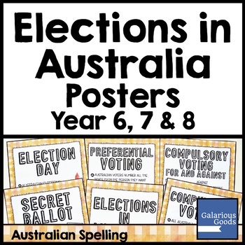 Preview of Elections in Australia Posters - Australian Government