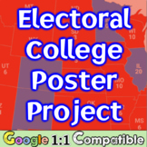 Electoral College Student Project Students Research, Map, 