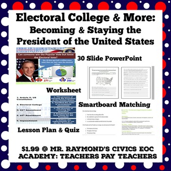 Preview of Electoral College 3.14 & More: Becoming the President & Staying the President