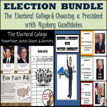 Preview of Bundle: What is the Electoral College?  Voting with Mystery Candidates