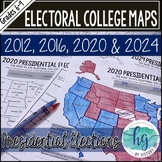 Electoral College Map Activities for 2024 Presidential Ele
