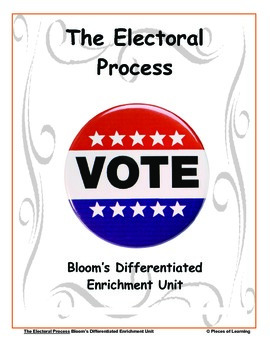 Preview of Electoral Process - Differentiated Blooms Enrichment Unit