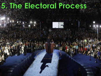Preview of The Electoral Process/Voting and Elections (U.S. Government) Bundle with Video