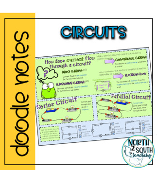 Preview of Electric Circuits Doodle Notes