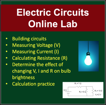 Preview of Electric Circuits Online Lab