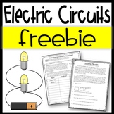 Electric Circuits Reading Comprehension and questions + Ex
