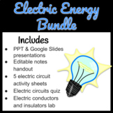 Electric Circuits Worksheets Bundle