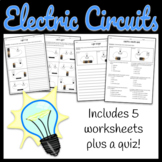 Electric Circuits Worksheets and Quiz (6 Activities!)