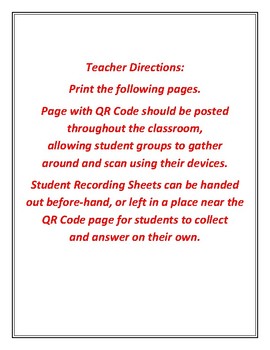 Preview of Electric Circuits and QR Code Activities (2)