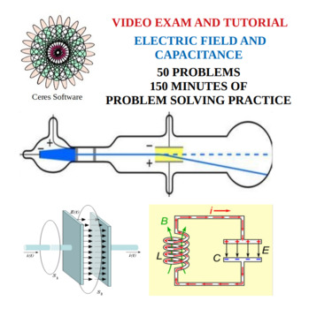 Preview of Electric Field and Capacitance - AP Physics 2 - Problem Solving Video Tutorial