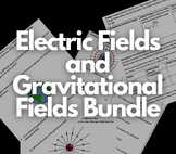 Electric Fields and Gravitational Fields Bundle