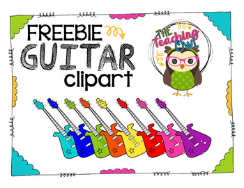 Preview of Electric Guitars Clip Art