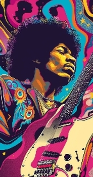 Preview of Electric Legend: Jimi Hendrix Poster