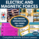 Electric and Magnetic Forces Complete 5E Lesson Plan