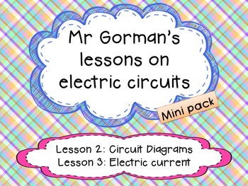 Preview of Electric circuit diagrams and Electric current