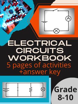 Preview of Electrical Circuits Workbook | EDITABLE | Answer Key Included