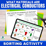 Electrical Conductors and Insulators Sorting Activity | Pr