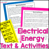 Electrical Energy Informational Text & Activities - Close 