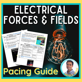 Preview of Electrical Force, Charge, and Field Pacing Guide - Physics