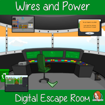 Preview of Electrical Wires and Power Escape Room