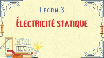 Preview of Électricité statique: Leçon 3: BC curriculum