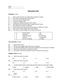 Electricity Assessment (Test)