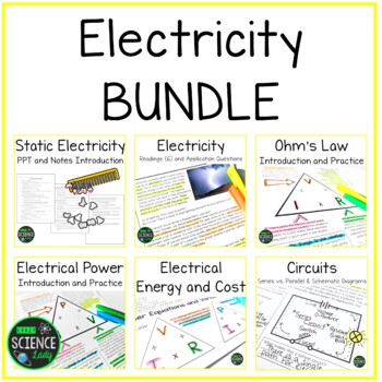 Preview of Electricity Bundle with Student Workbook