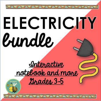 Preview of Electricity Bundle {Interactive science notebook foldables and more}