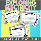 Electricity and Electromagnetism Oral Reading Fluency Task Cards