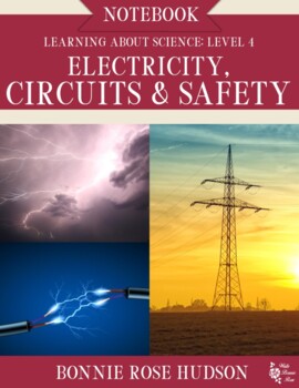 Preview of Electricity, Circuits & Safety Notebook (with Easel Activity)