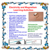 Electricity and Magnetism Learning Activities (Distance Learning)