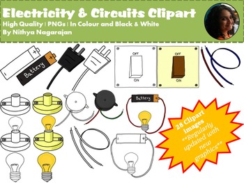 Preview of Electricity Clip Art