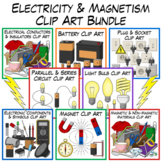 Electricity and Magnetism Clip Art Bundle