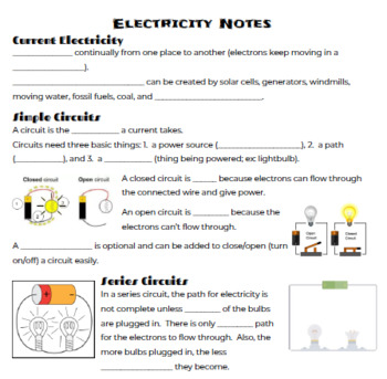 5th grade electricity teaching resources teachers pay teachers