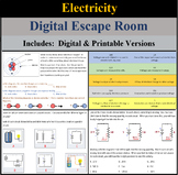 Electricity Digital Escape Breakout Activity - Distance Learning