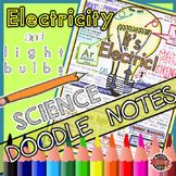 Electric Bulb Doodle Notes Sheet