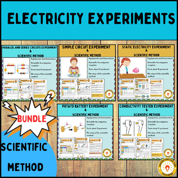 Preview of Electricity Experiments Bundle