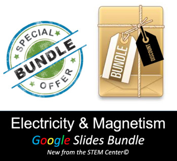 Preview of Electricity Google Slides Bundle