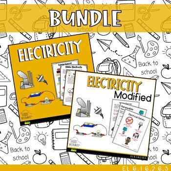 Preview of Electricity Grade 6 Bundle