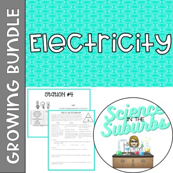 Preview of Electricity -- Growing Bundle!