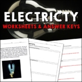 Electricity Industrial Revolution Invention Reading Worksh